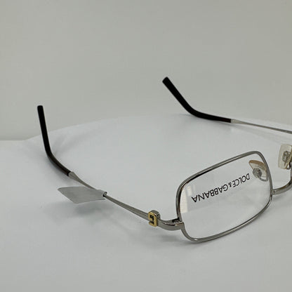 Vintage Dolce & Gabbana DG 457 Silver Eyeglasses - Super Vision Optical