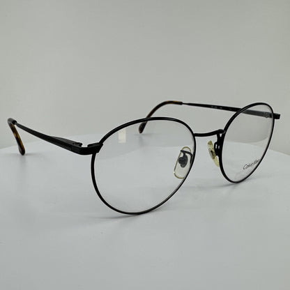 Vintage Calvin Klein CK 203 Black Eyeglasses - Super Vision Optical