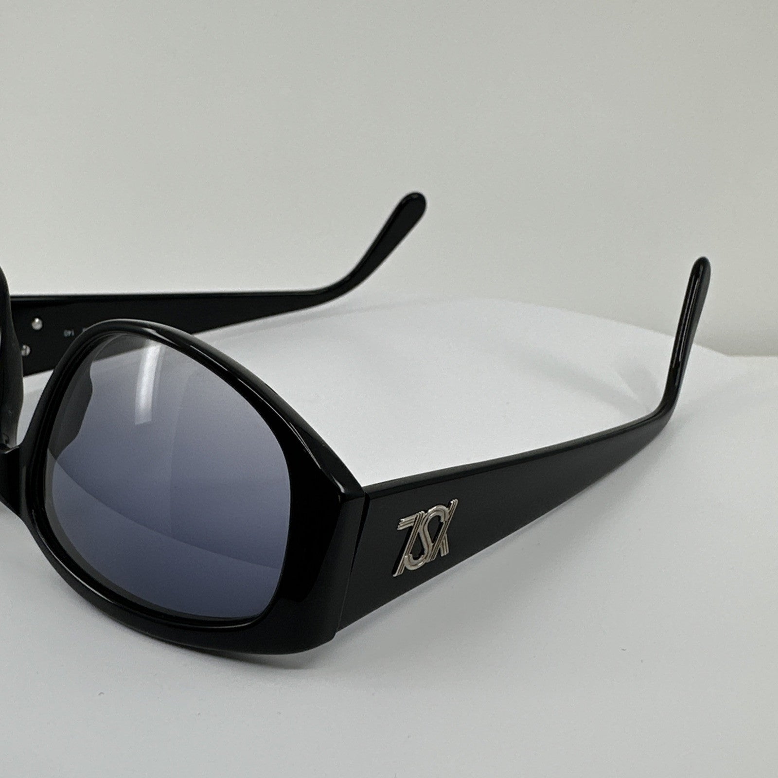 Vintage Saint Laurent YSL 6553 Black Sunglasses - Super Vision Optical