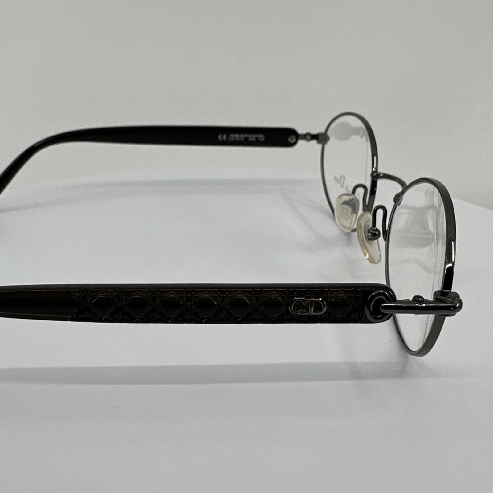 Vintage Christian Dior CD 3510 Gunmetal Eyeglasses - Super Vision Optical