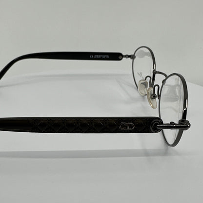 Vintage Christian Dior CD 3510 Gunmetal Eyeglasses - Super Vision Optical