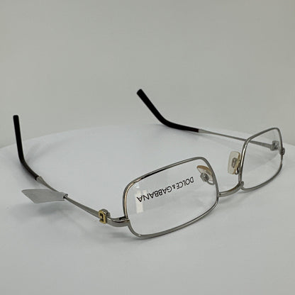 Vintage Dolce & Gabbana DG 457 Silver Eyeglasses - Super Vision Optical