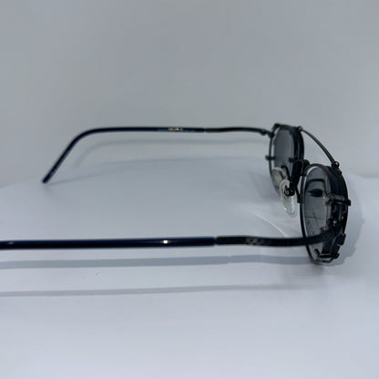 Vintage Jean Paul Gaultier JPG 57-0010 Blue Eyeglasses - Super Vision Optical