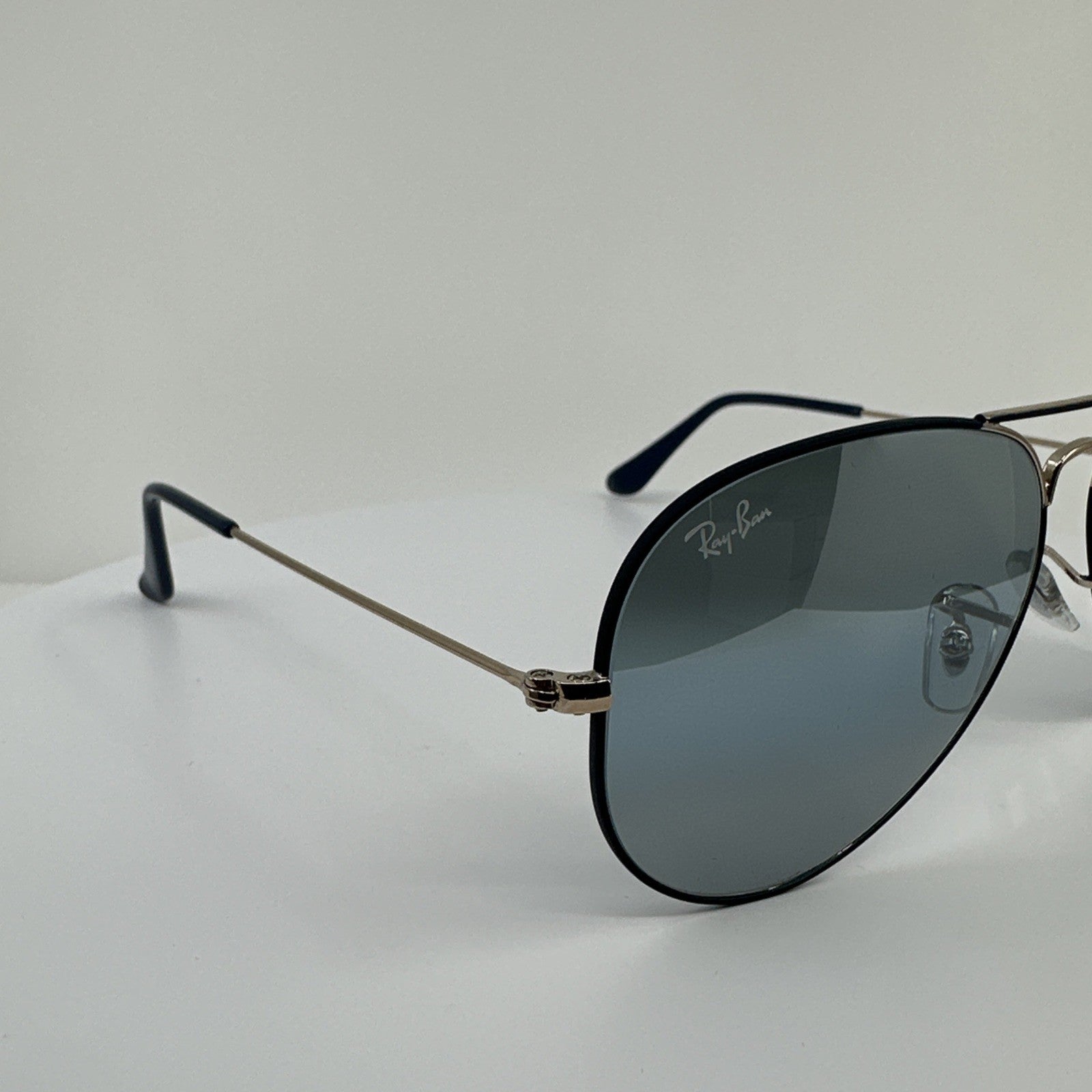 Vintage Ray-Ban RB 3025 Blue Sunglasses - Super Vision Optical