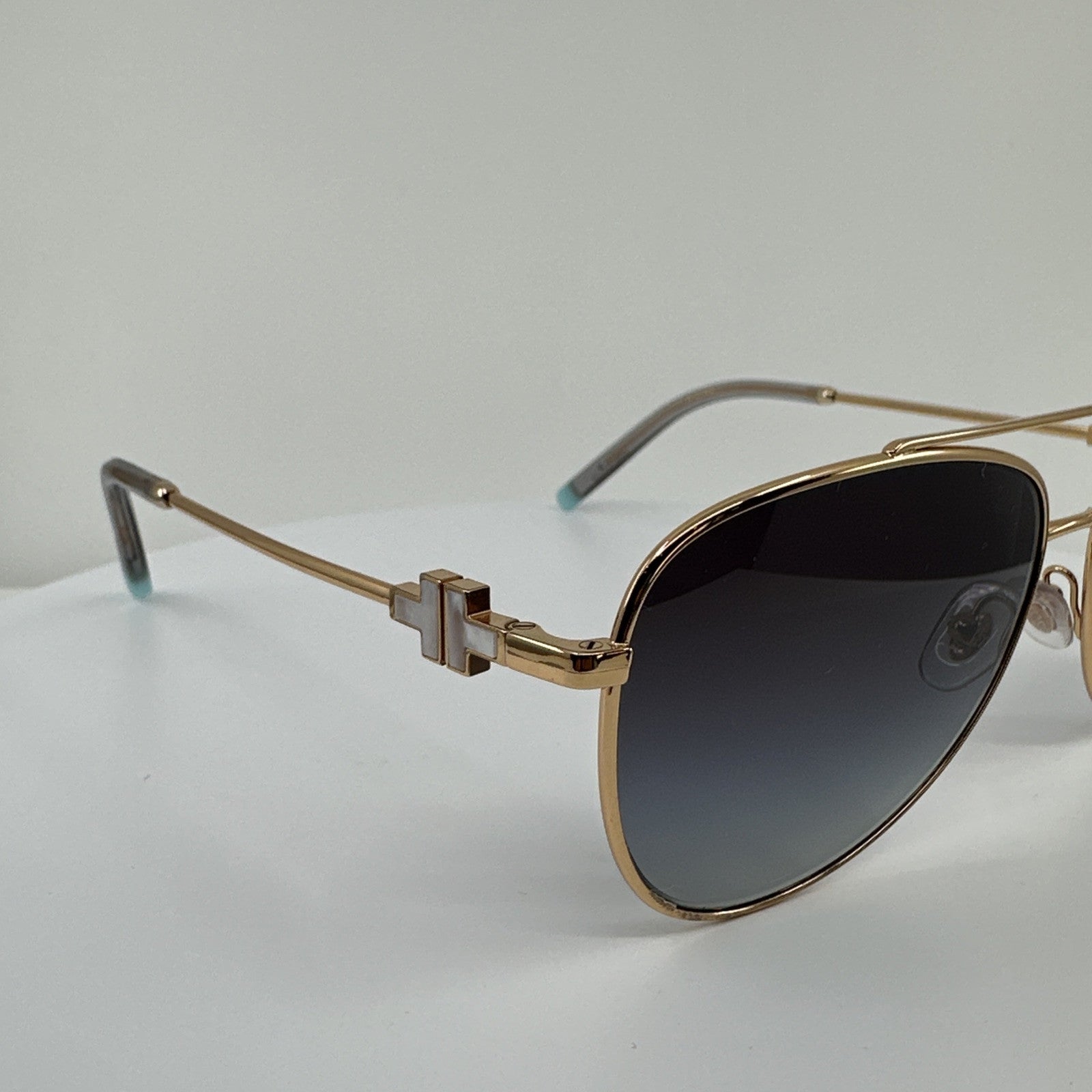 Vintage Tiffany & Co. TF 3080 Gold Sunglasses - Super Vision Optical