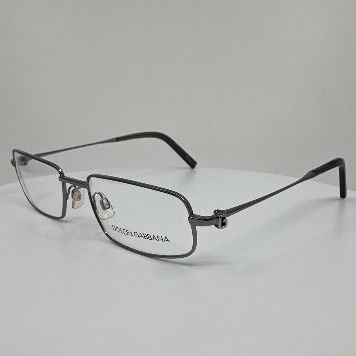 Vintage Dolce & Gabbana DG 457 Gunmetal Eyeglasses - Super Vision Optical