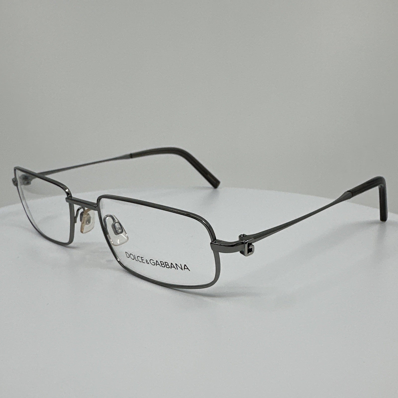 Vintage Dolce & Gabbana DG 457 Gunmetal Eyeglasses - Super Vision Optical