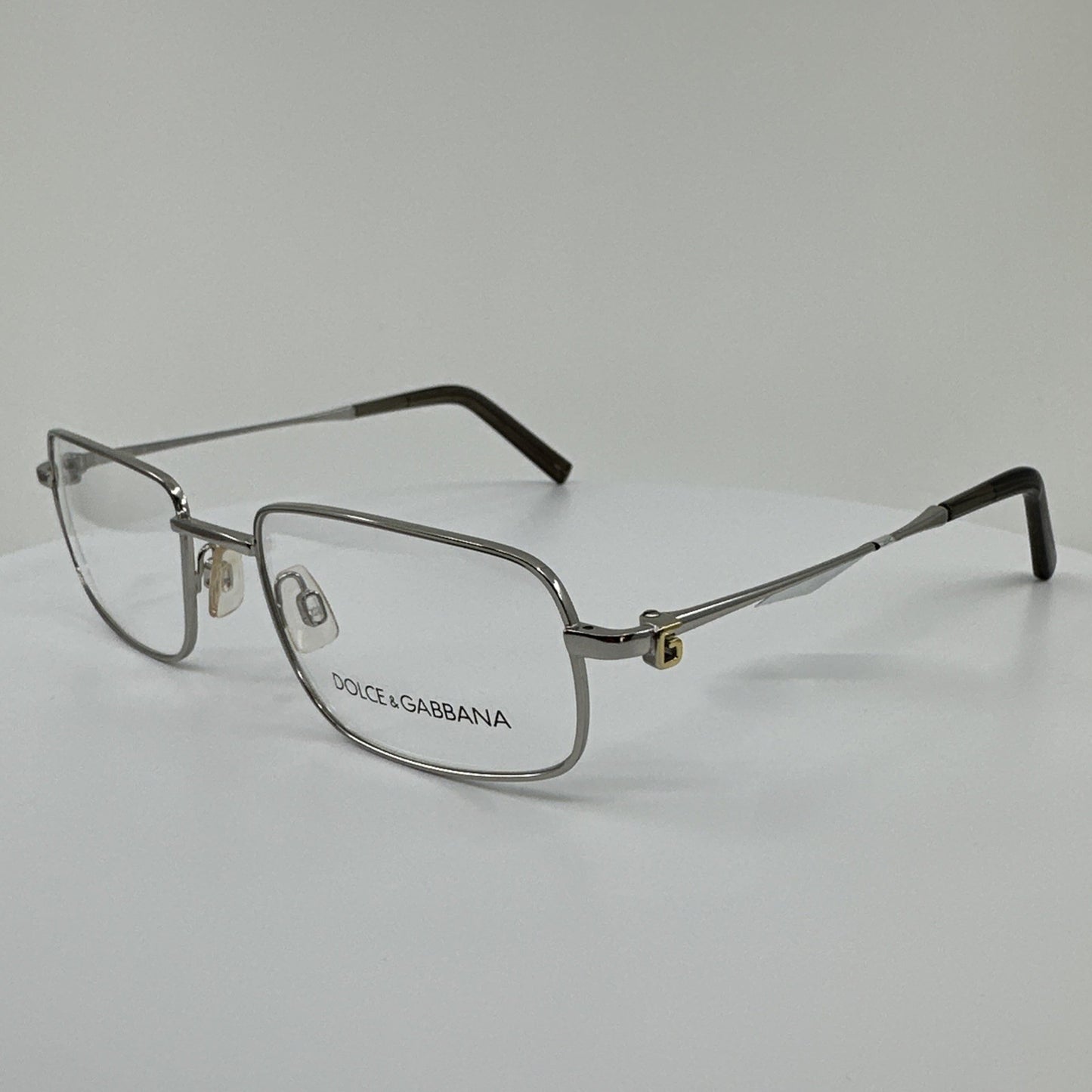 Vintage Dolce & Gabbana DG 458 Silver Eyeglasses - Super Vision Optical