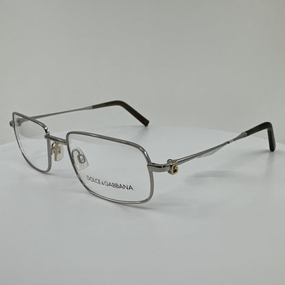 Vintage Dolce & Gabbana DG 458 Silver Eyeglasses - Super Vision Optical