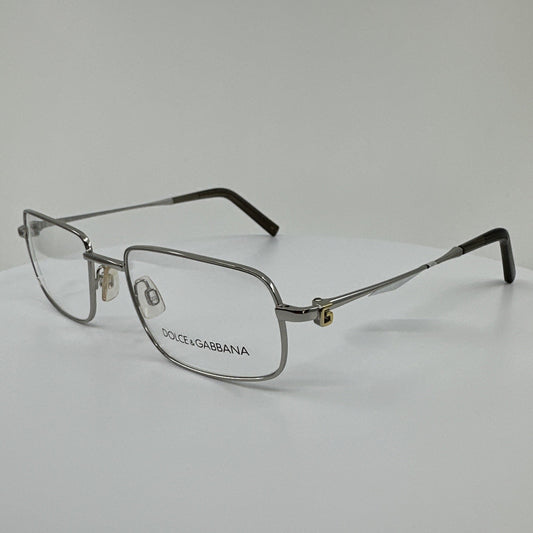 Vintage Dolce & Gabbana DG 458 Silver Eyeglasses - Super Vision Optical