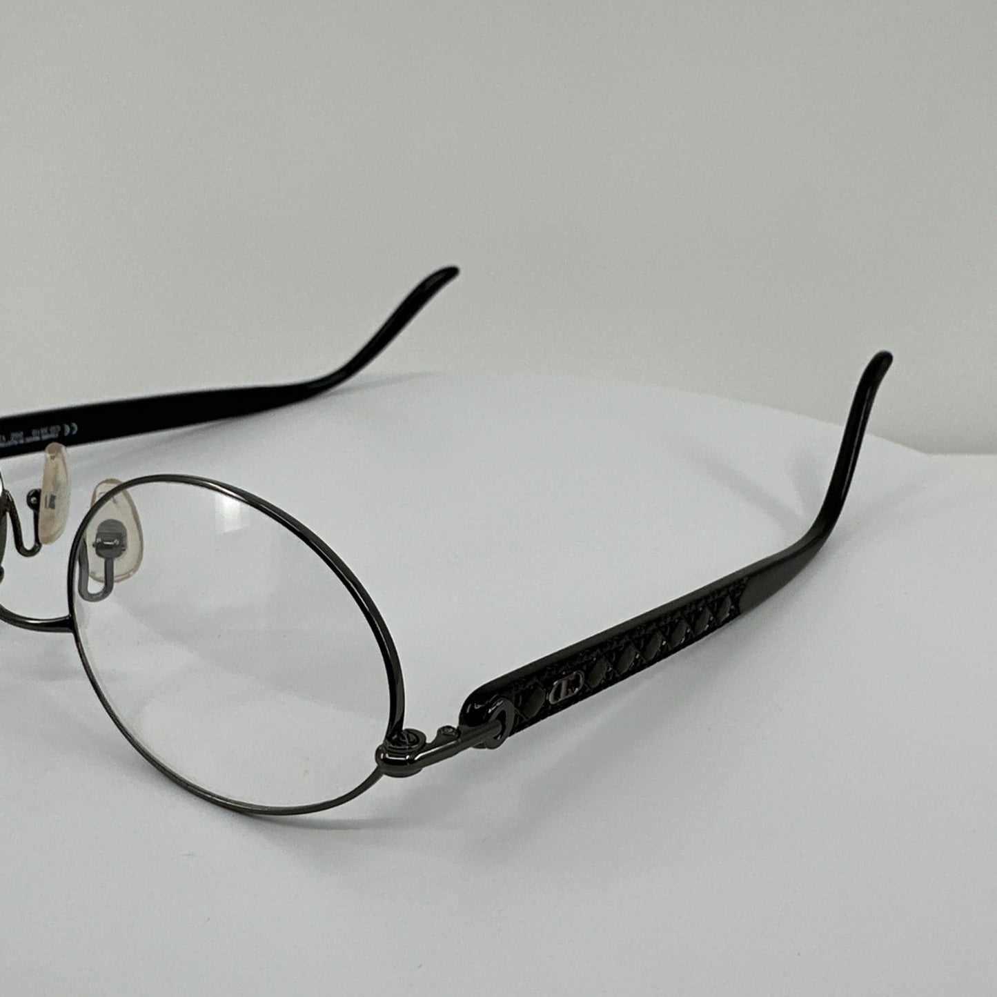 Vintage Christian Dior CD 3510 Gunmetal Eyeglasses - Super Vision Optical