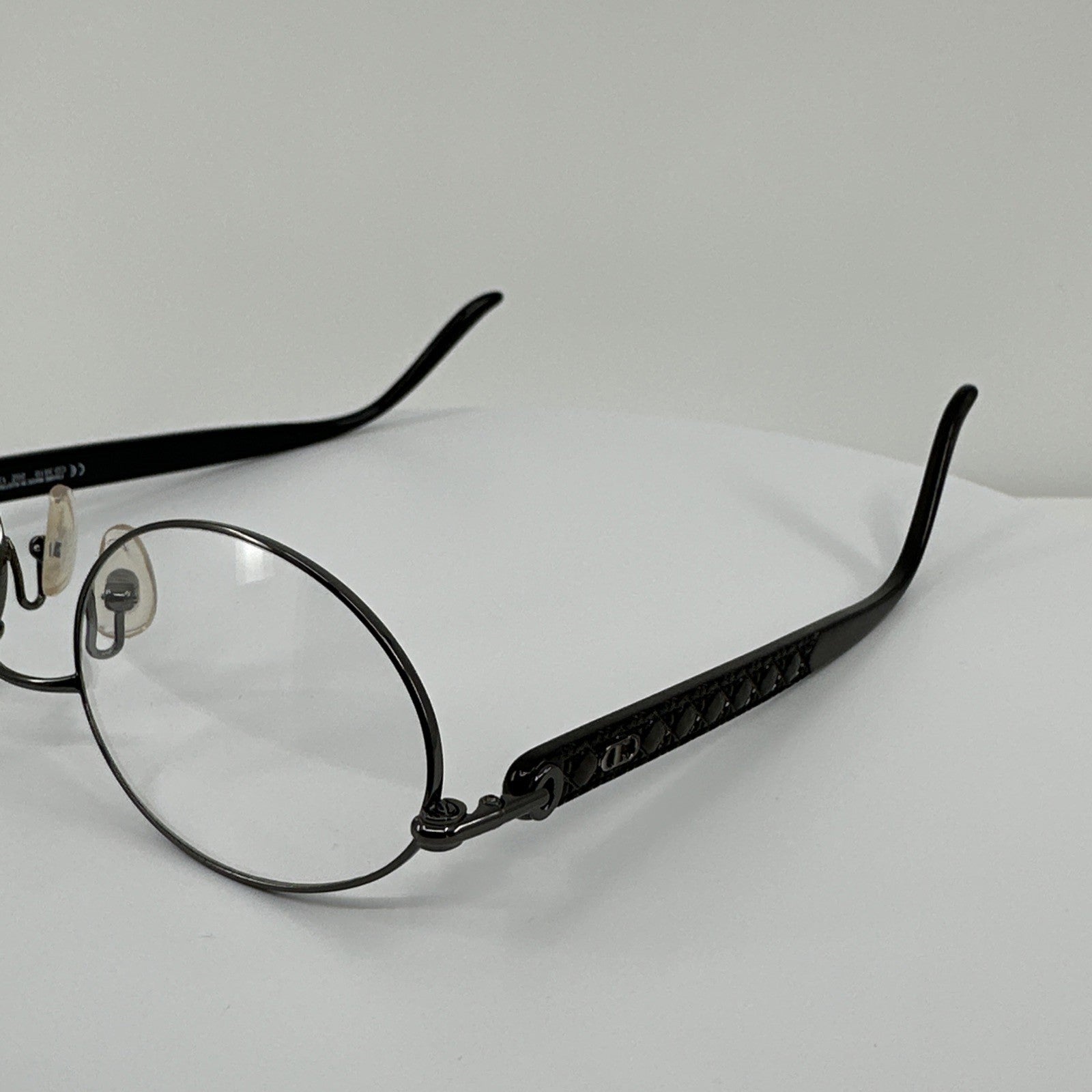 Vintage Christian Dior CD 3510 Gunmetal Eyeglasses - Super Vision Optical
