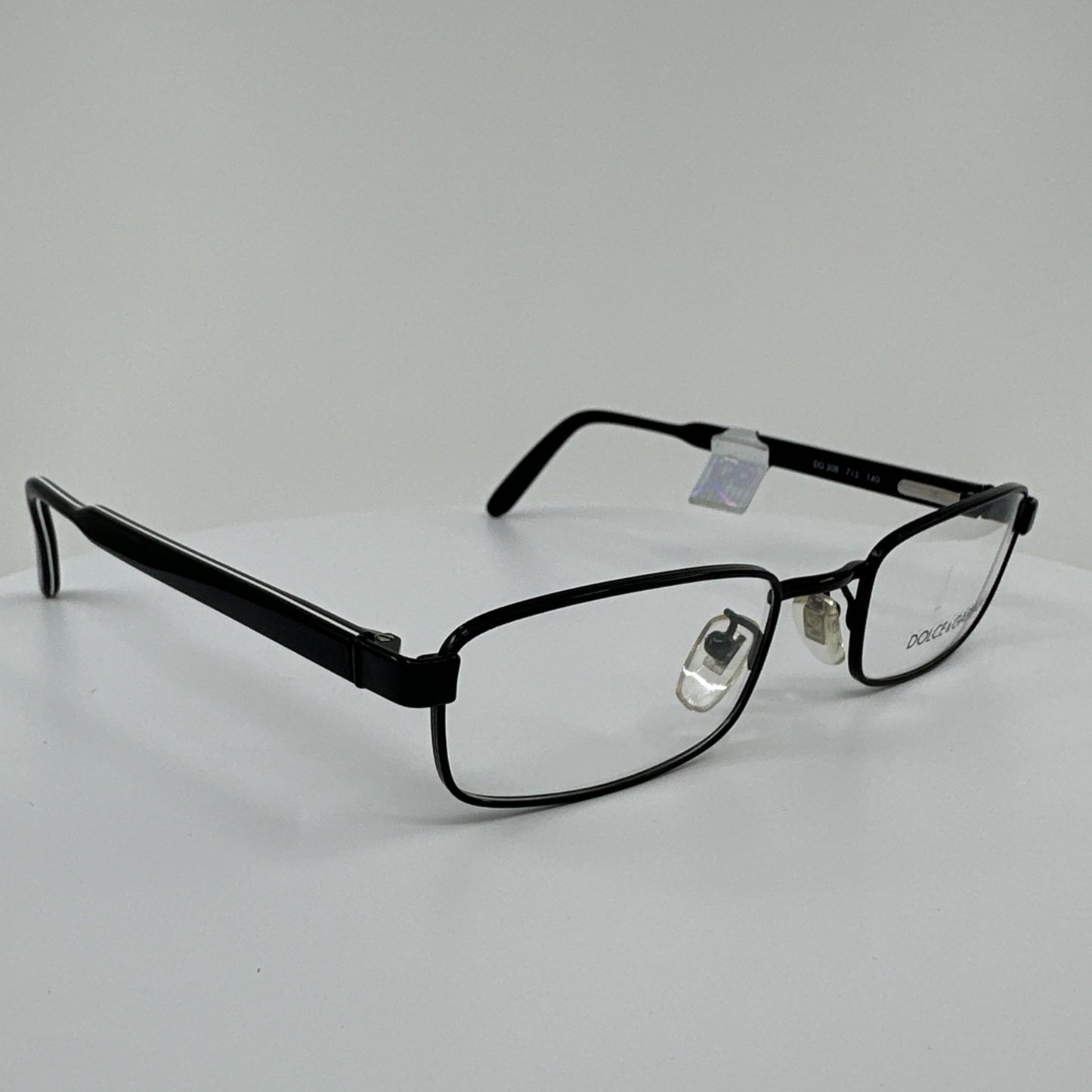 Vintage Dolce & Gabbana DG 308 Black Eyeglasses - Super Vision Optical