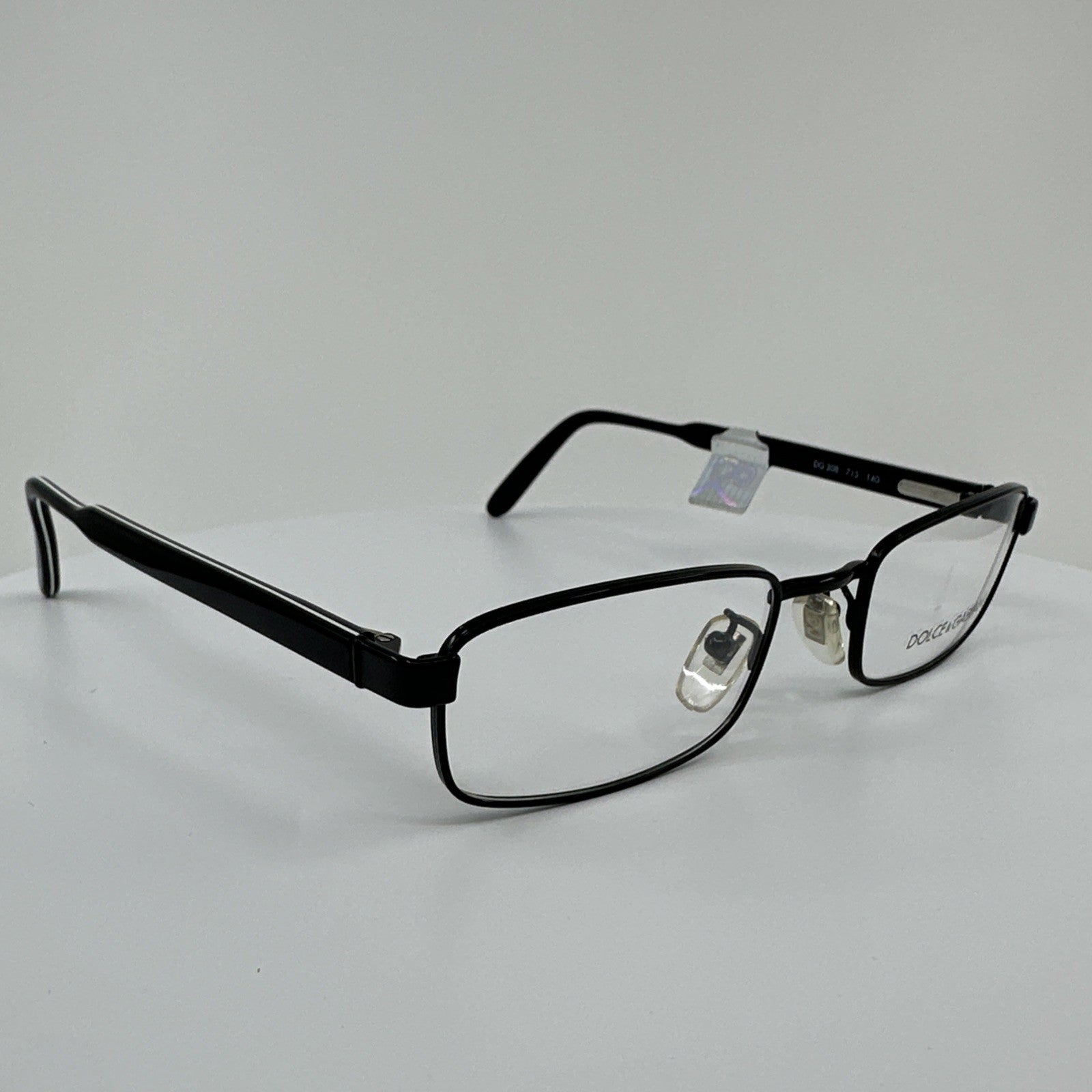 Vintage Dolce & Gabbana DG 308 Black Eyeglasses - Super Vision Optical