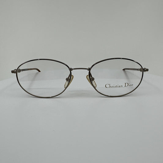 Vintage Christian Dior CD 3528 Silver Sunglasses - Super Vision Optical