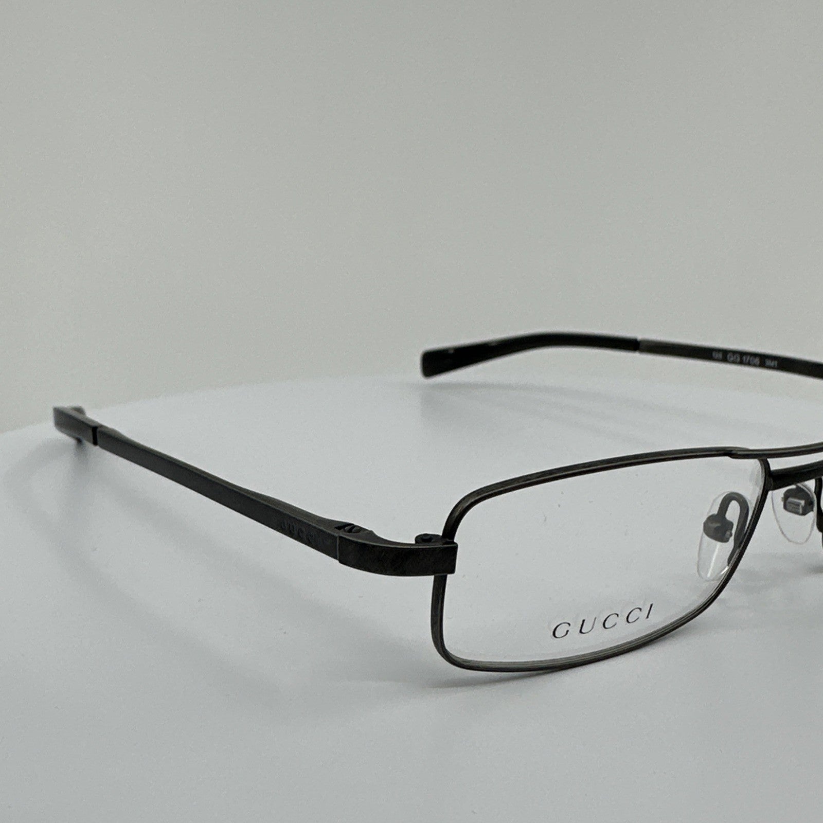 Vintage Gucci GG 1706 Brown Eyeglasses - Super Vision Optical