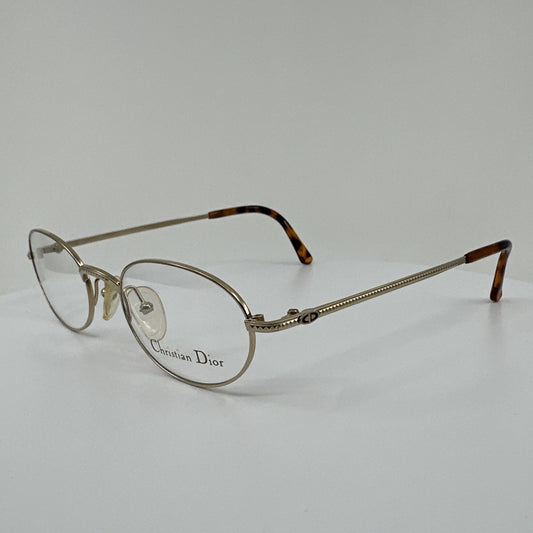 Vintage Christian Dior CD 2823 Gold Sunglasses - Super Vision Optical