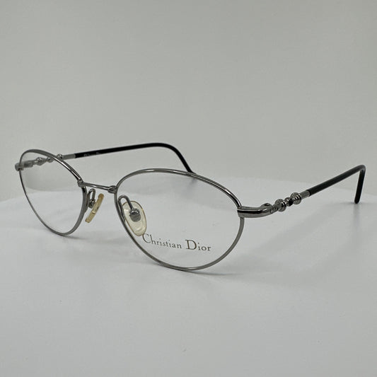 Vintage Christian Dior CD 3536 Silver Sunglasses - Super Vision Optical