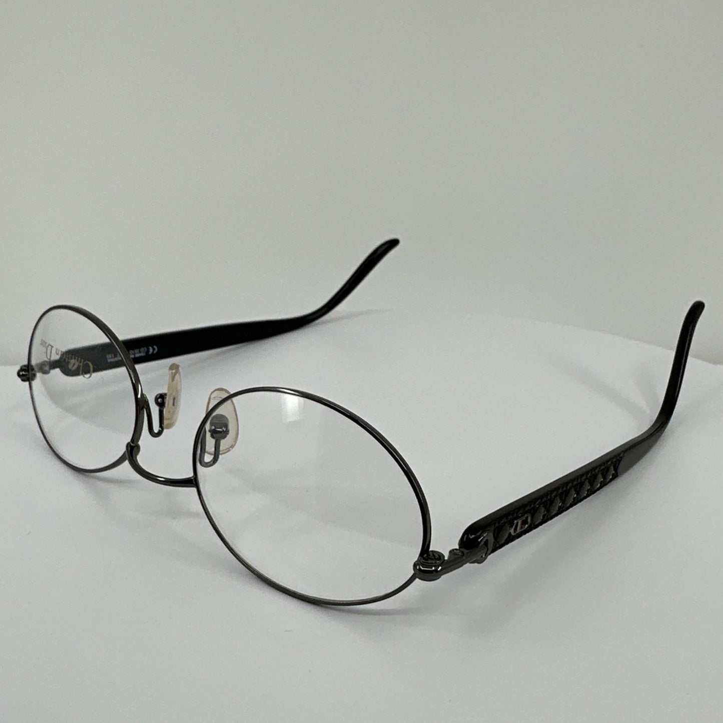 Vintage Christian Dior CD 3510 Gunmetal Eyeglasses - Super Vision Optical