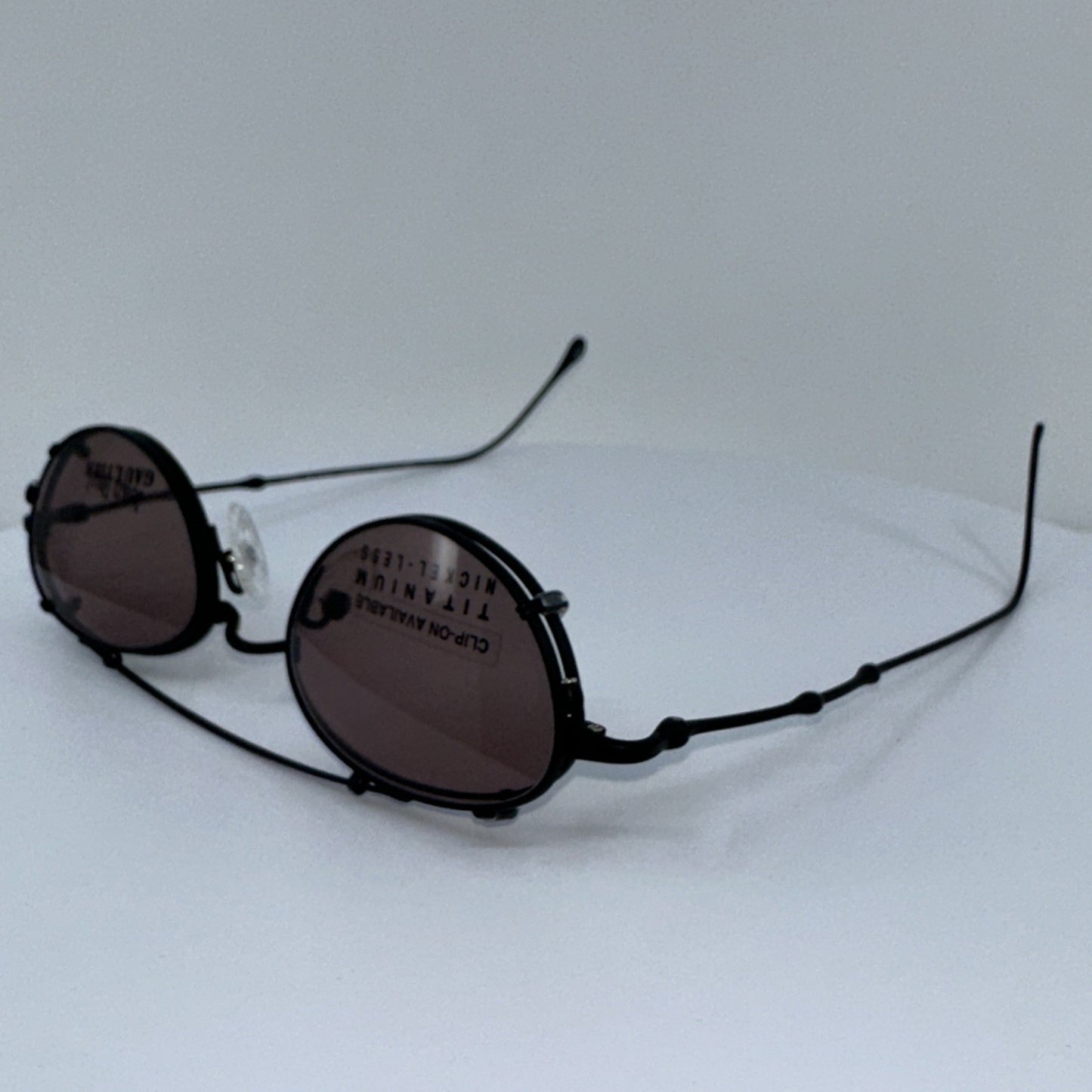 Vintage Jean Paul Gaultier JPG 55-0018 Black Eyeglasses - Super Vision Optical