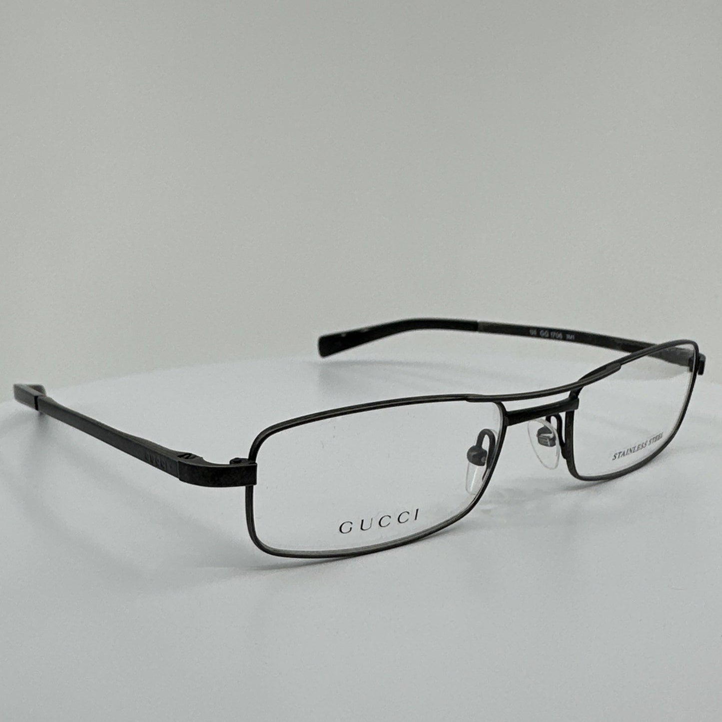 Vintage Gucci GG 1706 Brown Eyeglasses - Super Vision Optical