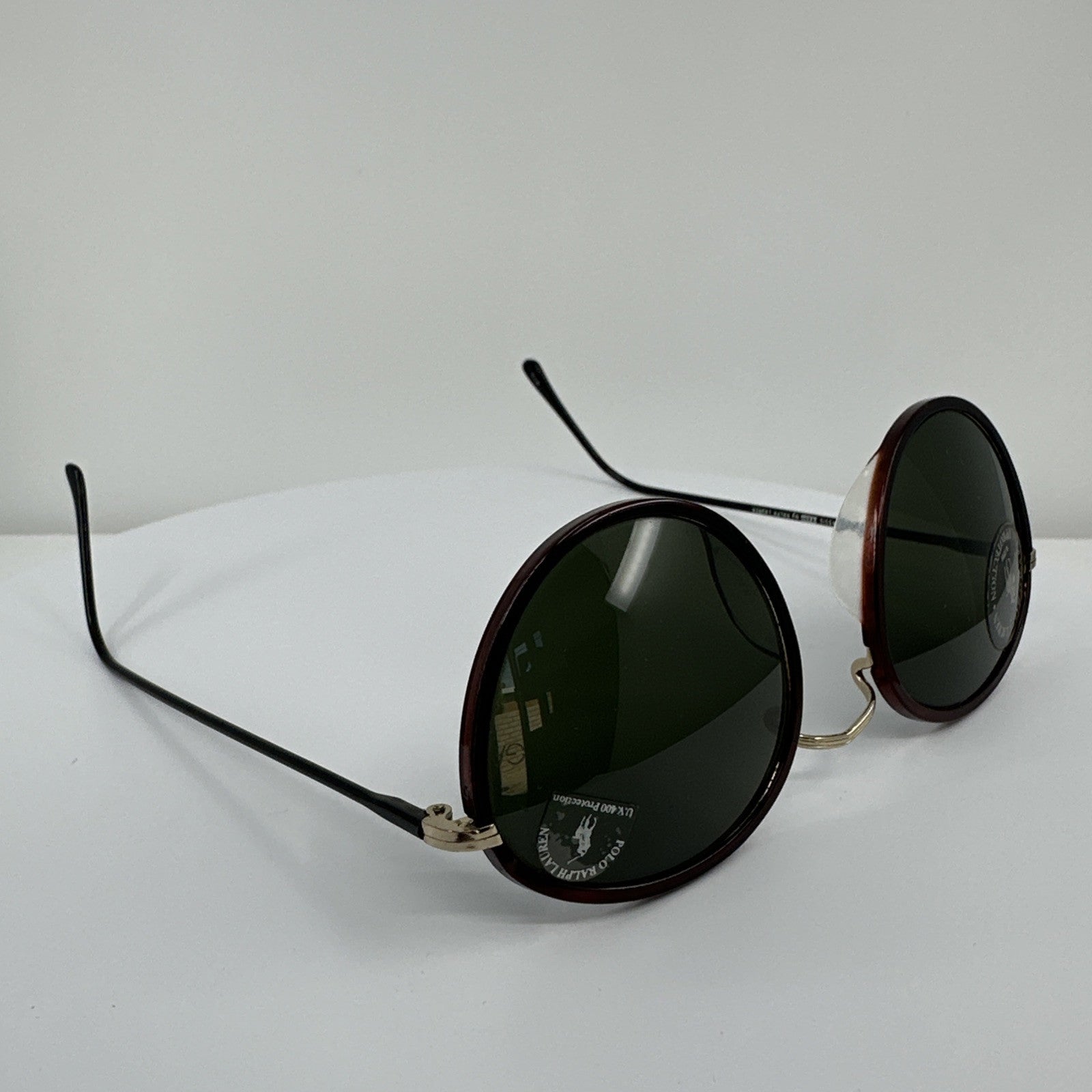 Vintage Polo Ralph Lauren Classic XXVIII By Ralph Lauren Black Sunglasses - Super Vision Optical