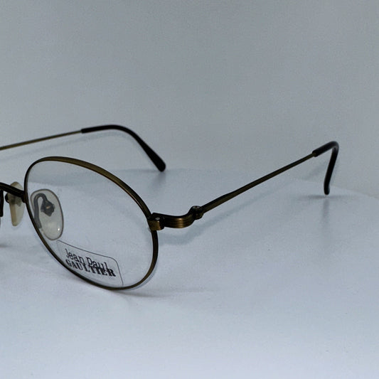 Vintage Jean Paul Gaultier JPG 55-1175 Gold Sunglasses - Super Vision Optical