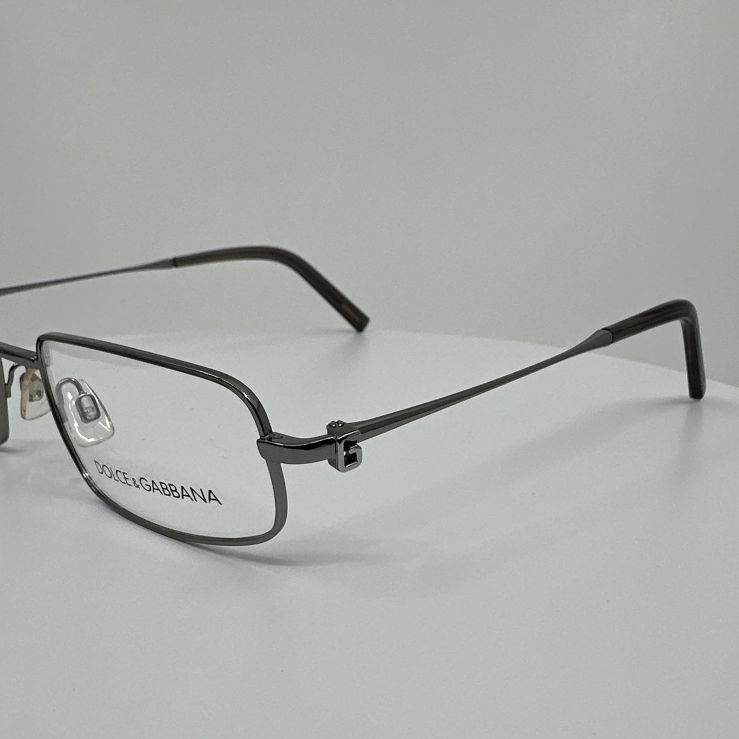 Vintage Dolce & Gabbana DG 457 Gunmetal Eyeglasses - Super Vision Optical