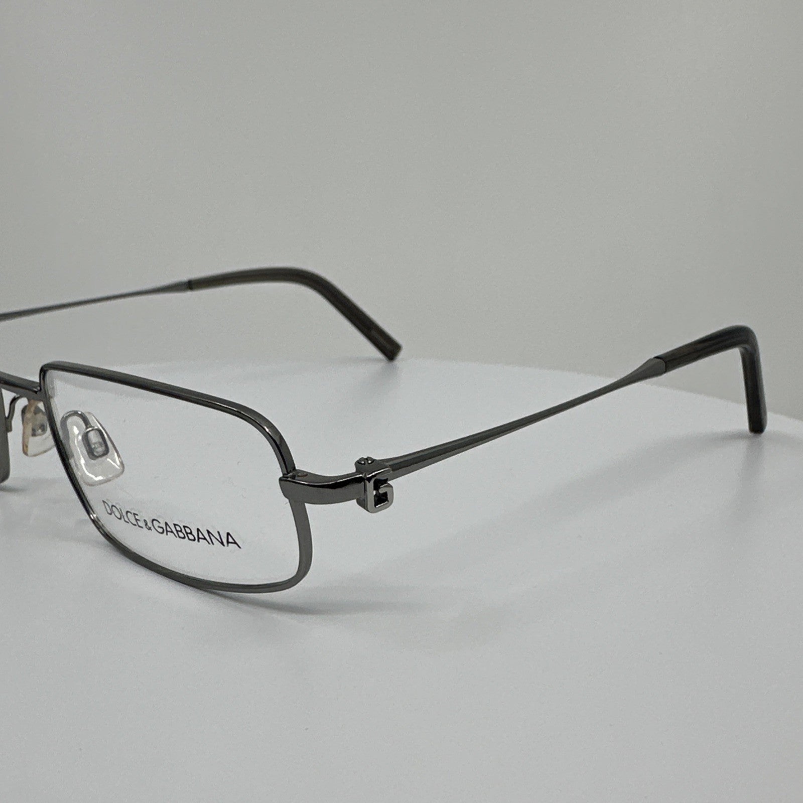 Vintage Dolce & Gabbana DG 457 Gunmetal Eyeglasses - Super Vision Optical
