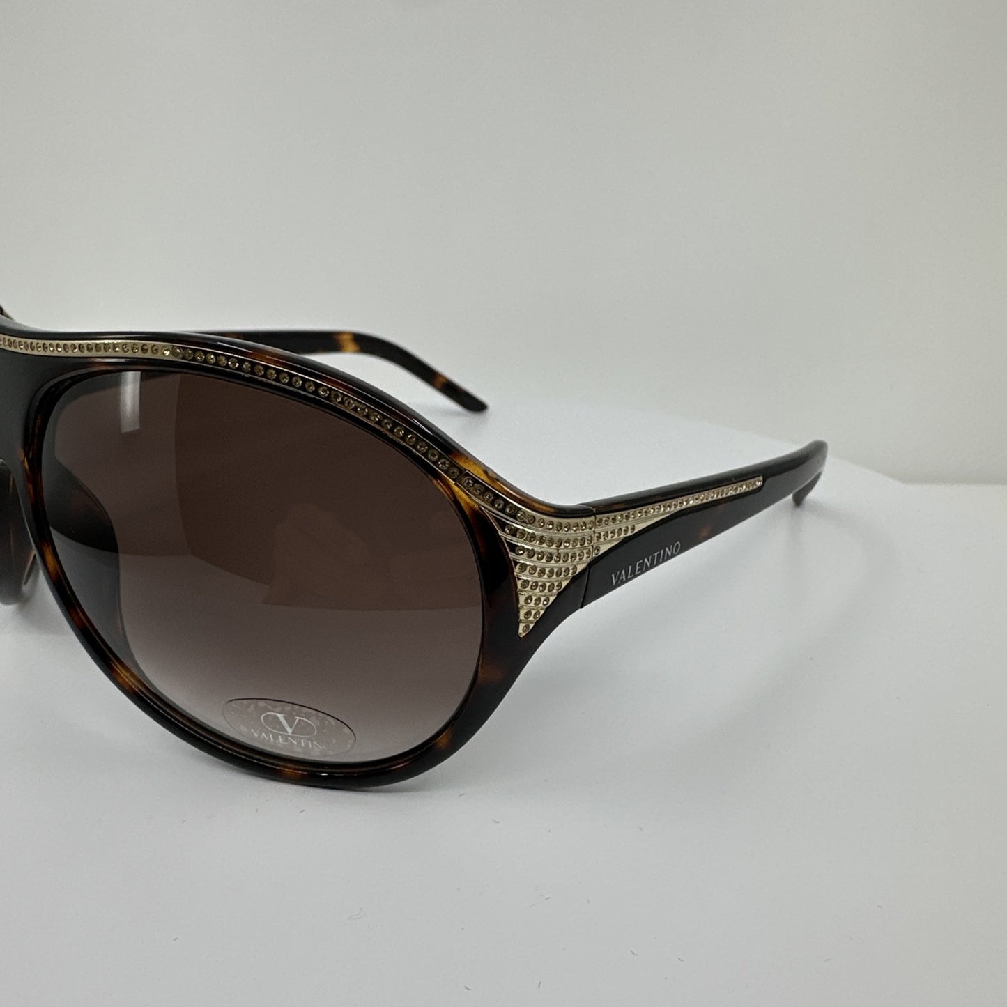 Vintage Valentino Valentino 5445/S Tortoise Sunglasses - Super Vision Optical