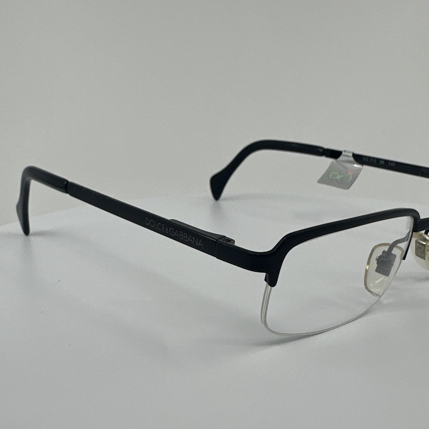 Vintage Dolce & Gabbana DG 312 Black Eyeglasses - Super Vision Optical