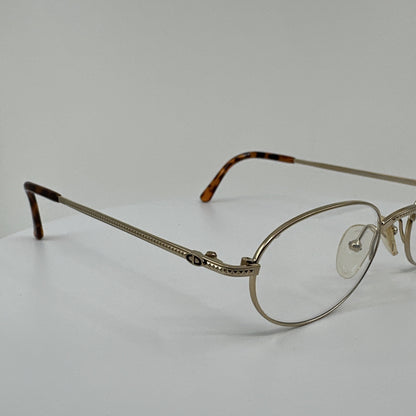 Vintage Christian Dior CD 2823 Gold Sunglasses - Super Vision Optical