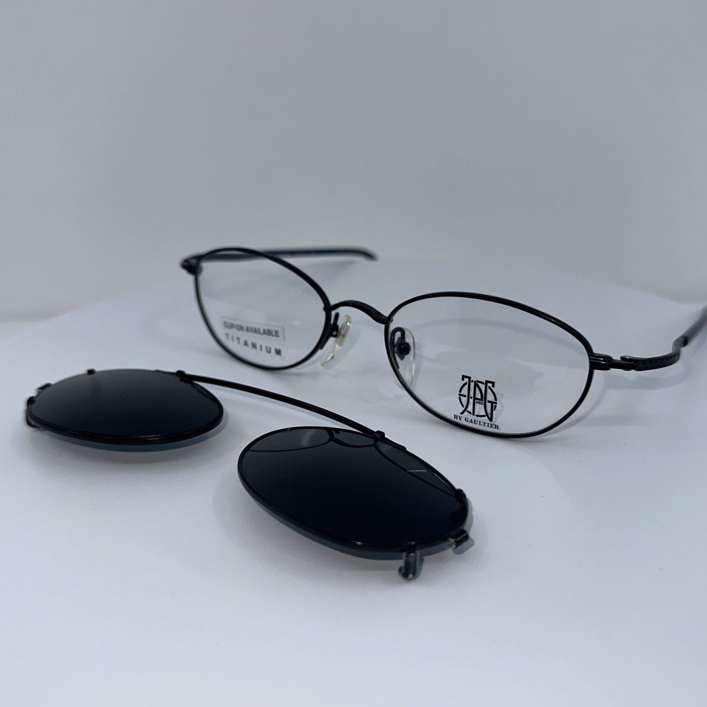 Vintage Jean Paul Gaultier JPG 57-0010 Blue Eyeglasses - Super Vision Optical