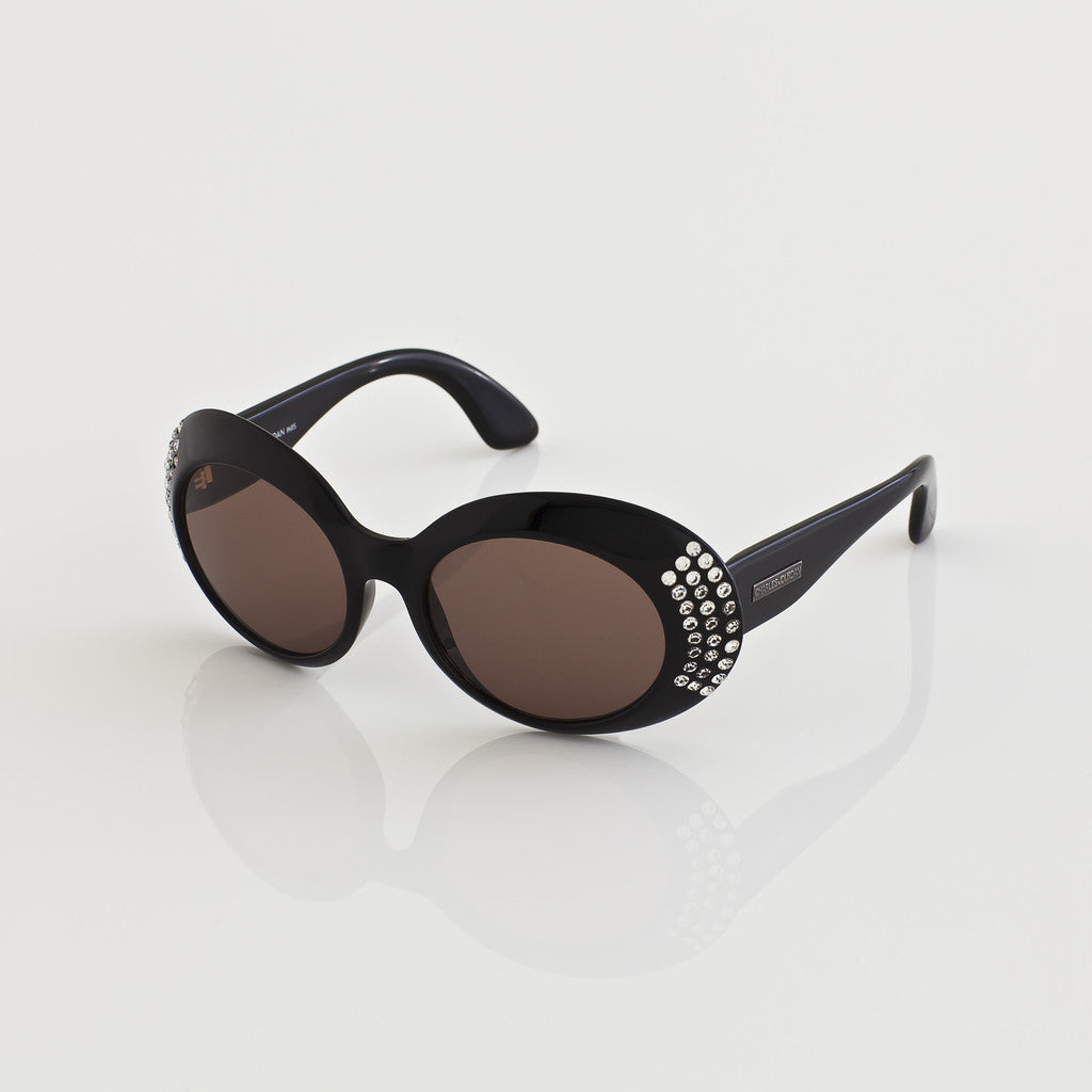 Vintage Charles Jourdan Charles Jourdan CJ 9524 Tijuana Black Sunglasses - Super Vision Optical