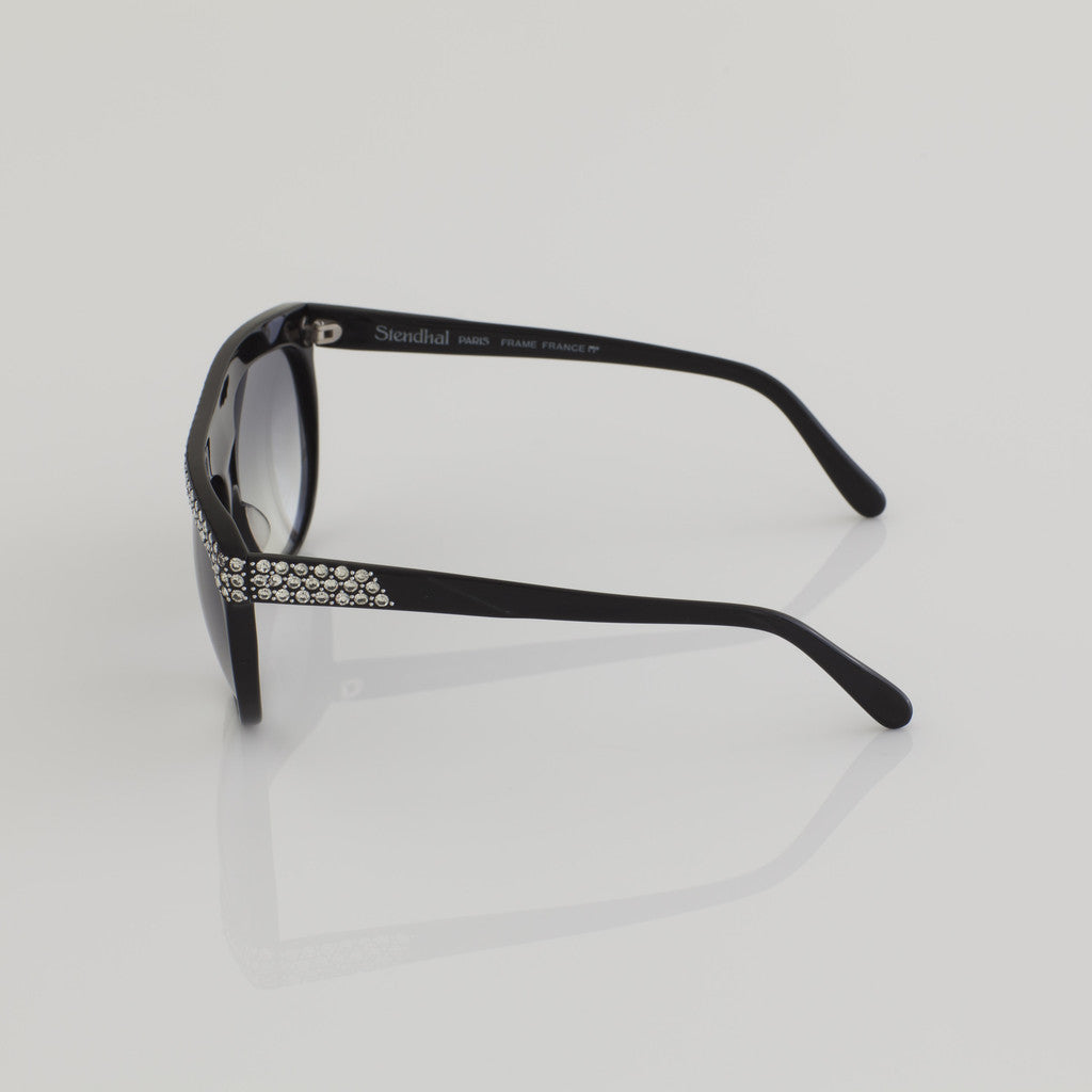 Vintage Stendhal Venezia S9 Black Sunglasses - Super Vision Optical
