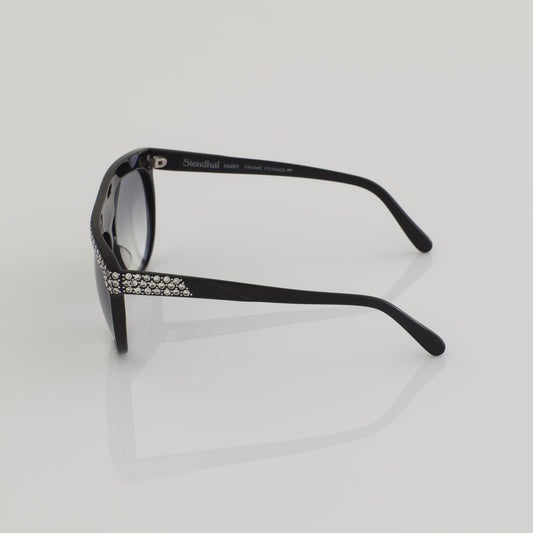 Vintage Stendhal Venezia S9 Black Sunglasses - Super Vision Optical